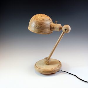 Lampe d’architecte IwoodLight en bois One horuzontale